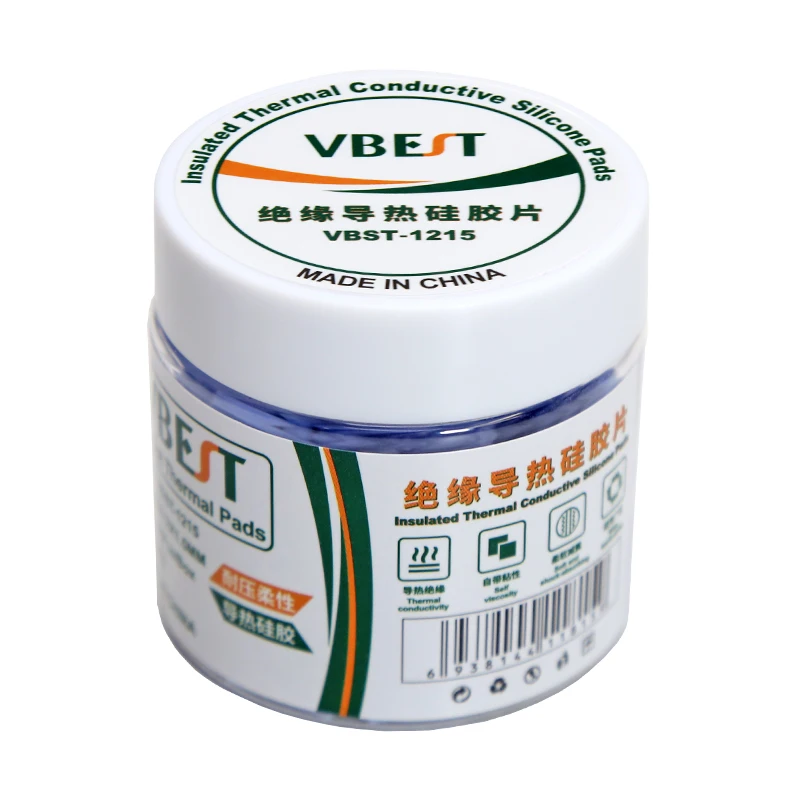 Thermal Pad Thermal Conductive Pad Customized Silicon Thermal Insulation Sheet Thermal Pads for CPU