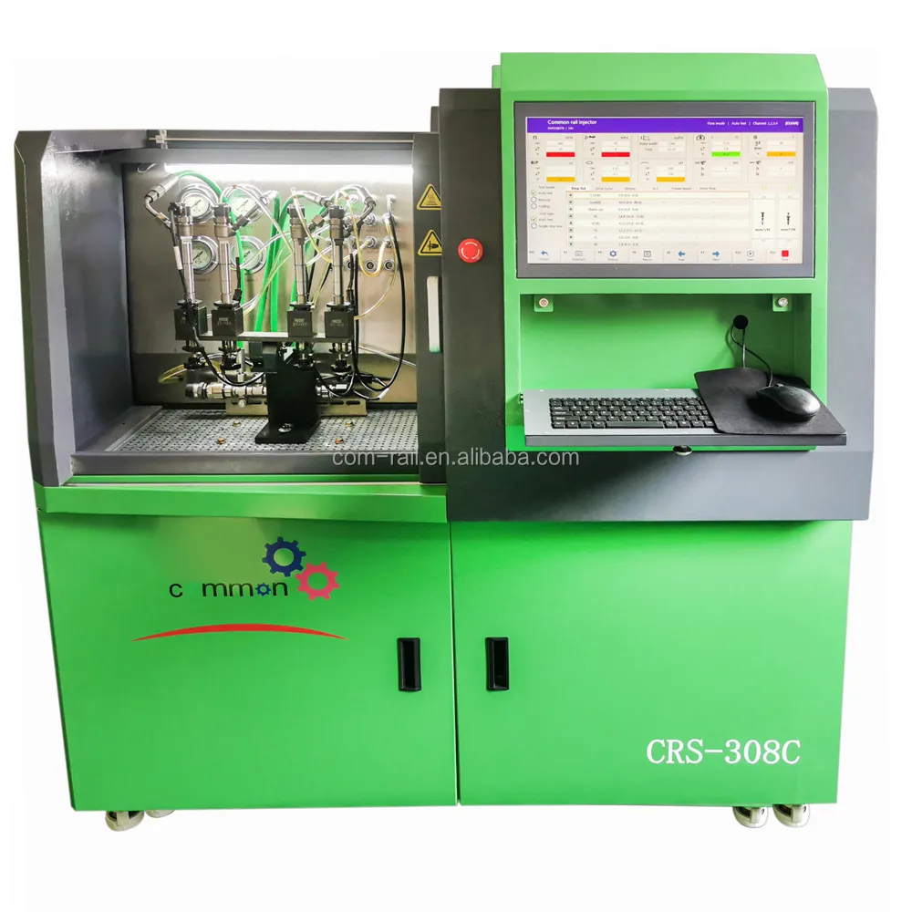 CRS-308C Common Rail Injector Tester Upgrade Diagnostic Tool for Simultaneous Testing of 4 Injectors