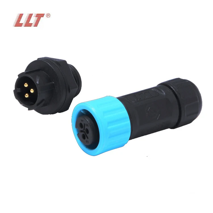 LLT M12 2 3 4 5 6 7 8 Pin водонепроницаемые быстроразъемные штекерные и гнездовые разъемы