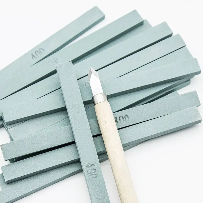 abrasive honing stone green silicon carbide stones polished metal iron stones