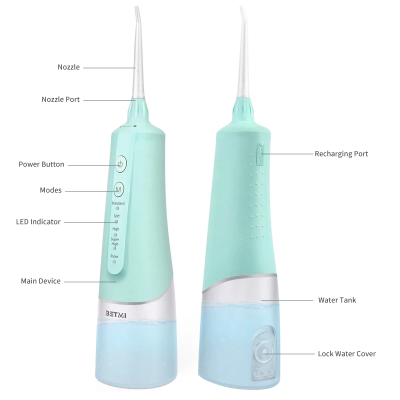 Ирригатор для полости рта, беспроводной ирригатор для полости рта, зубная щетка