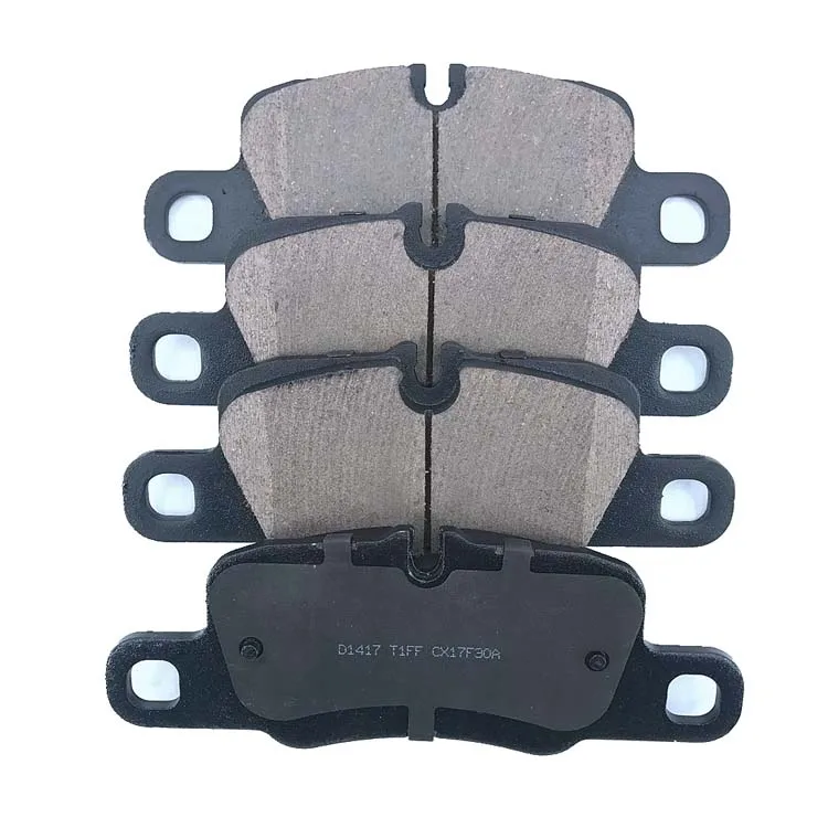 China Auto Parts Manufacturers Brake Pad Set D1417 970.351.949.05 Ceramic Brake Pads For Porsche 911 Panamera