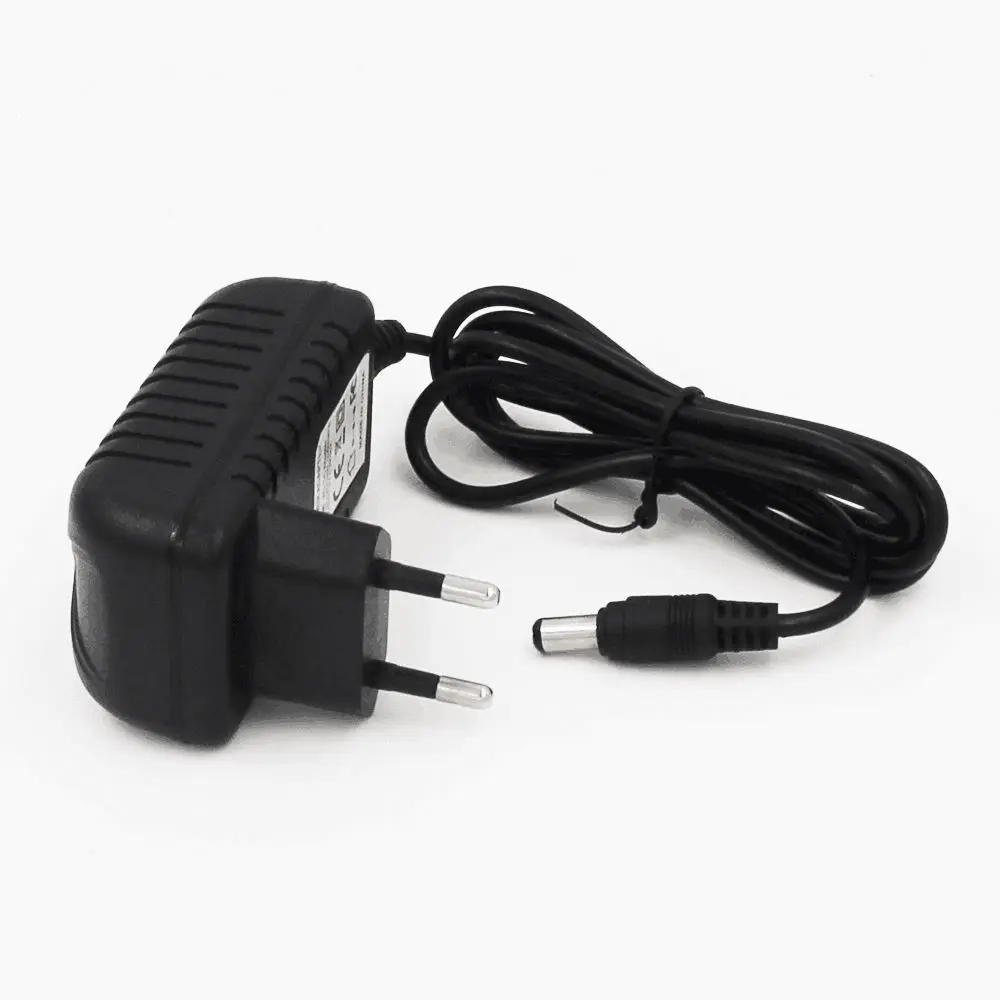 EU Power Plug Ac Dc 5v 2a Supply Eu Charger Type dc 5.5mm 2.1mm 12v 1a Wall