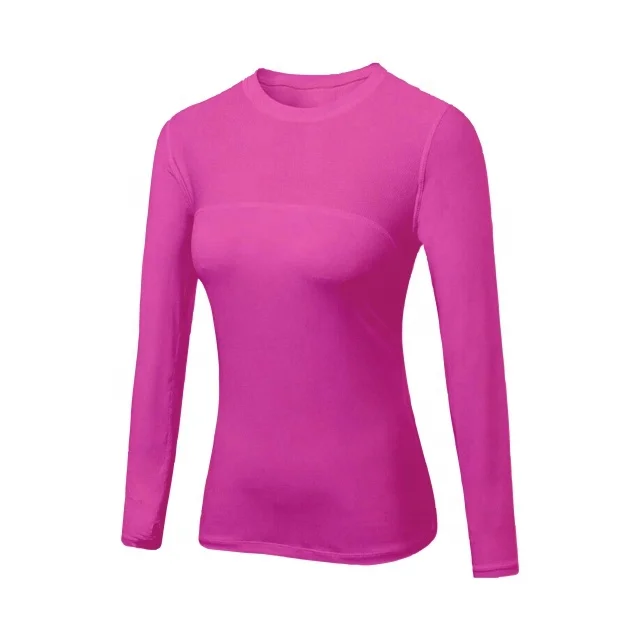 Ladies Womens Stretchy Base Layer Thermal Top Underwear