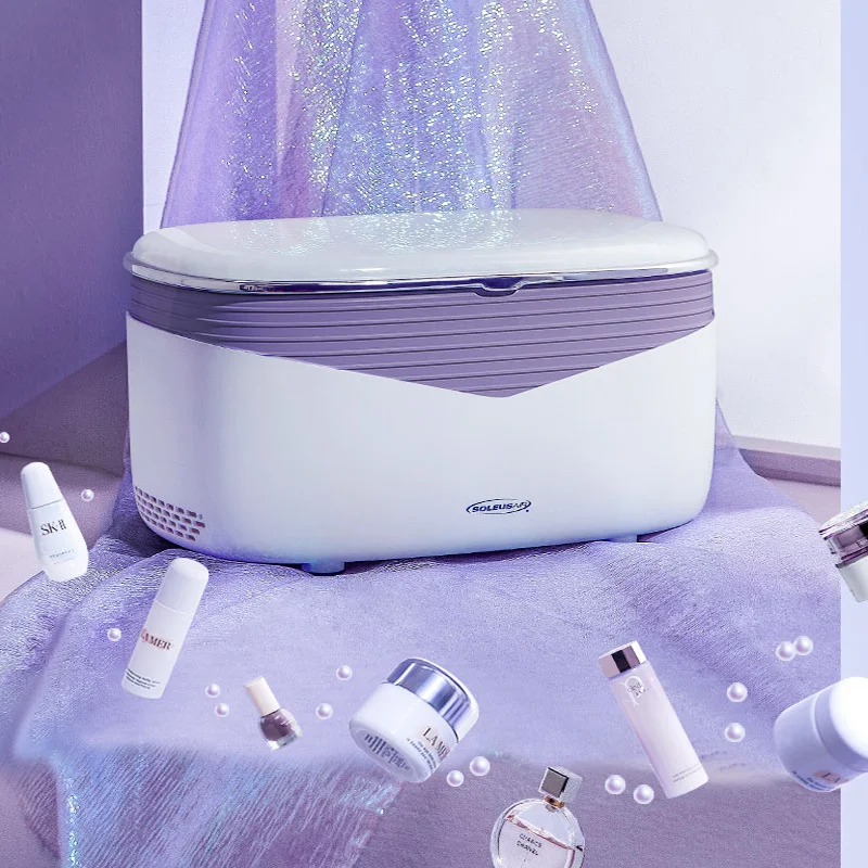 
Mini skin care fridge keep age frozen Beauty refrigerator 4L Flexible storage UV Sterilization 