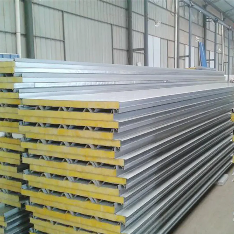 1100mm 2300mm 48kg/m3 100mm Metal Sandwich Panel Insulation Glass Wool Glasswool Panel/Slab/Board For Building Materials