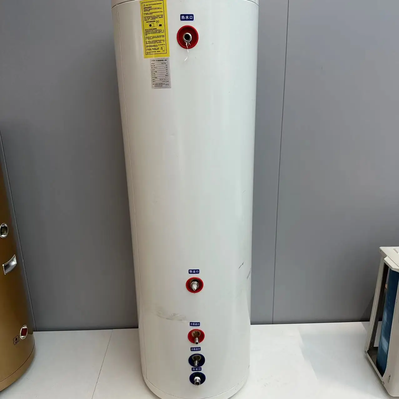 jinbang Heating buffer tank with heat exchanger Solar hot water tank Pressurized solar water heater water tank