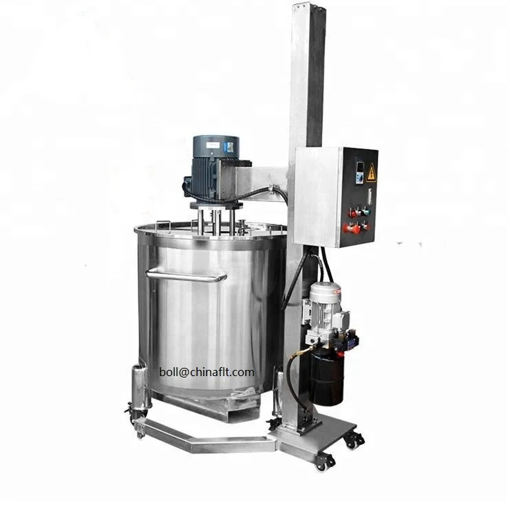 batch high shear dispersing emulsifier homogenizer mixer
