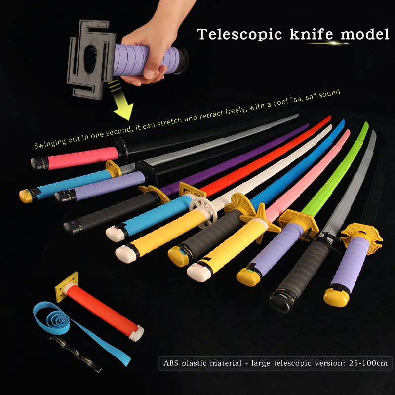 Wholesale Custom 100cm Cheap Sword Weapons Cosplay Demon Slayer Anime Swords Katana