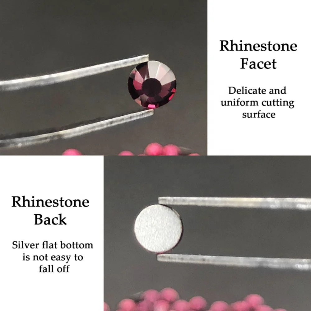 CY 017 Nails Accessories Art Decoration Small FlatBack Strasssteine Tanzanite Purple Rhinestones