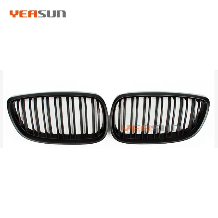 Для BMW 3 серии E92 Передняя Матовая Черная решетка 2006 2007 2008 2009 автомобильные решетки автозапчасти toyota hilux