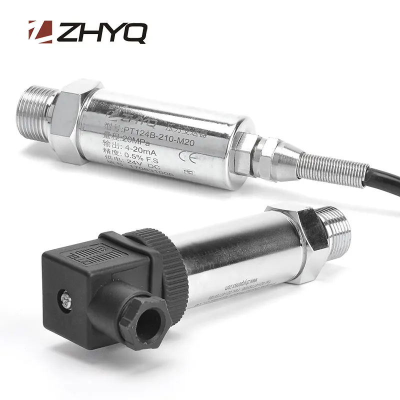 ZHYQ 4-20ma industrial pipeline pressure measurement inline water gas pressure sensor
