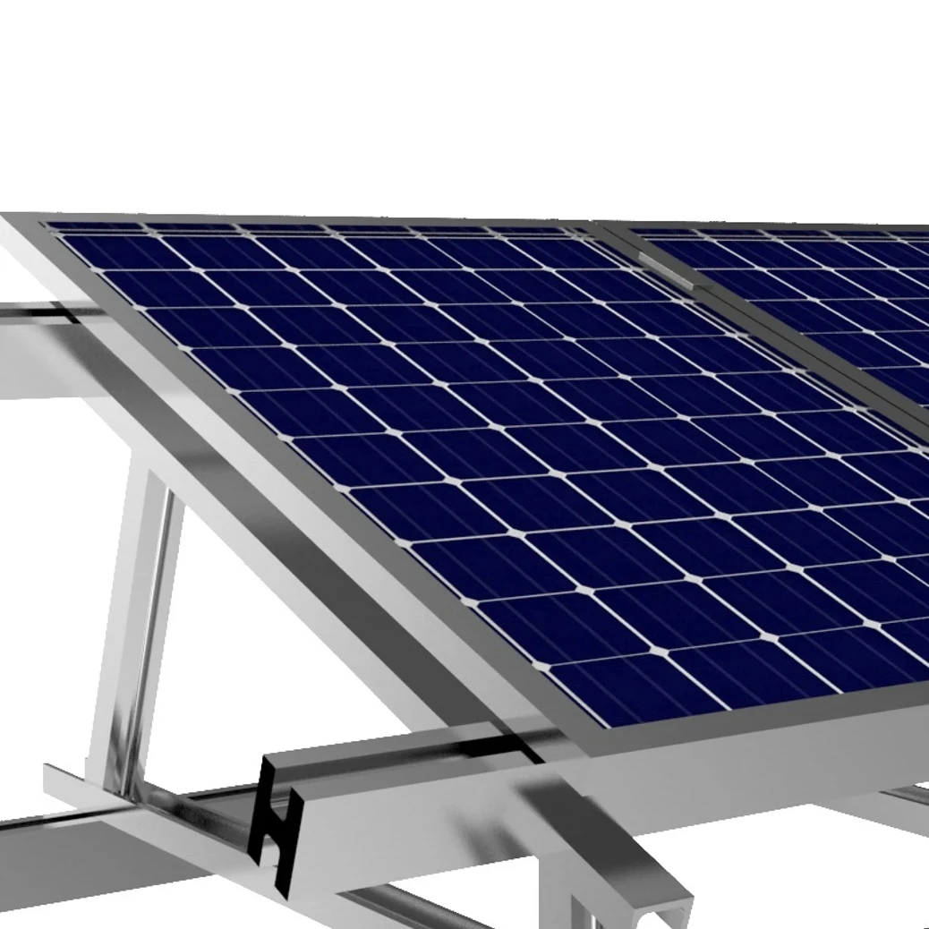 Haihong алюминиевая солнечная панель, крепление на крышу, балластная конструкция, система монтажа на крышу, 1 МВт