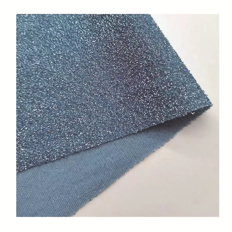 High quality multi color lurex nylon metallic spandex knitted fabric for shiny dress and garments