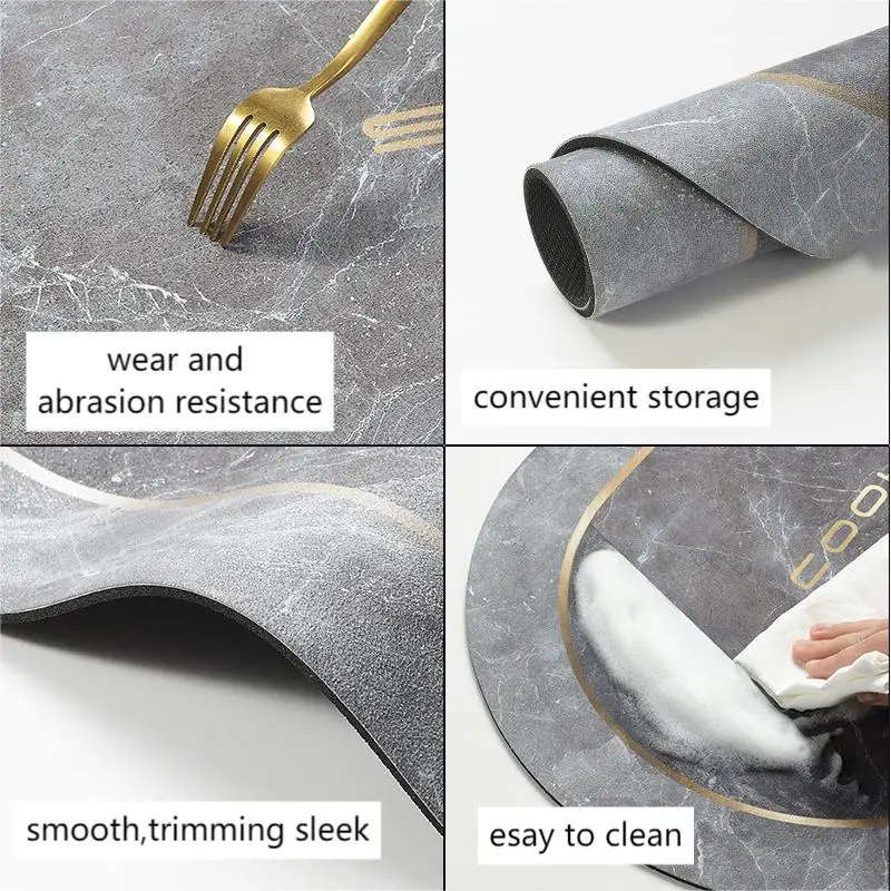 Custom Bathroom Nonslip Mat With Bath Shower Door Foot Mat Rug Quick Drying Bath Kitchen Entrance Door Mats