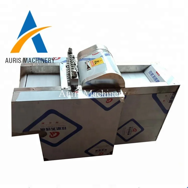 Commercial pork chicken chest cutter frozen chicken nugget fish meat dice cut machine whole chicken chopper