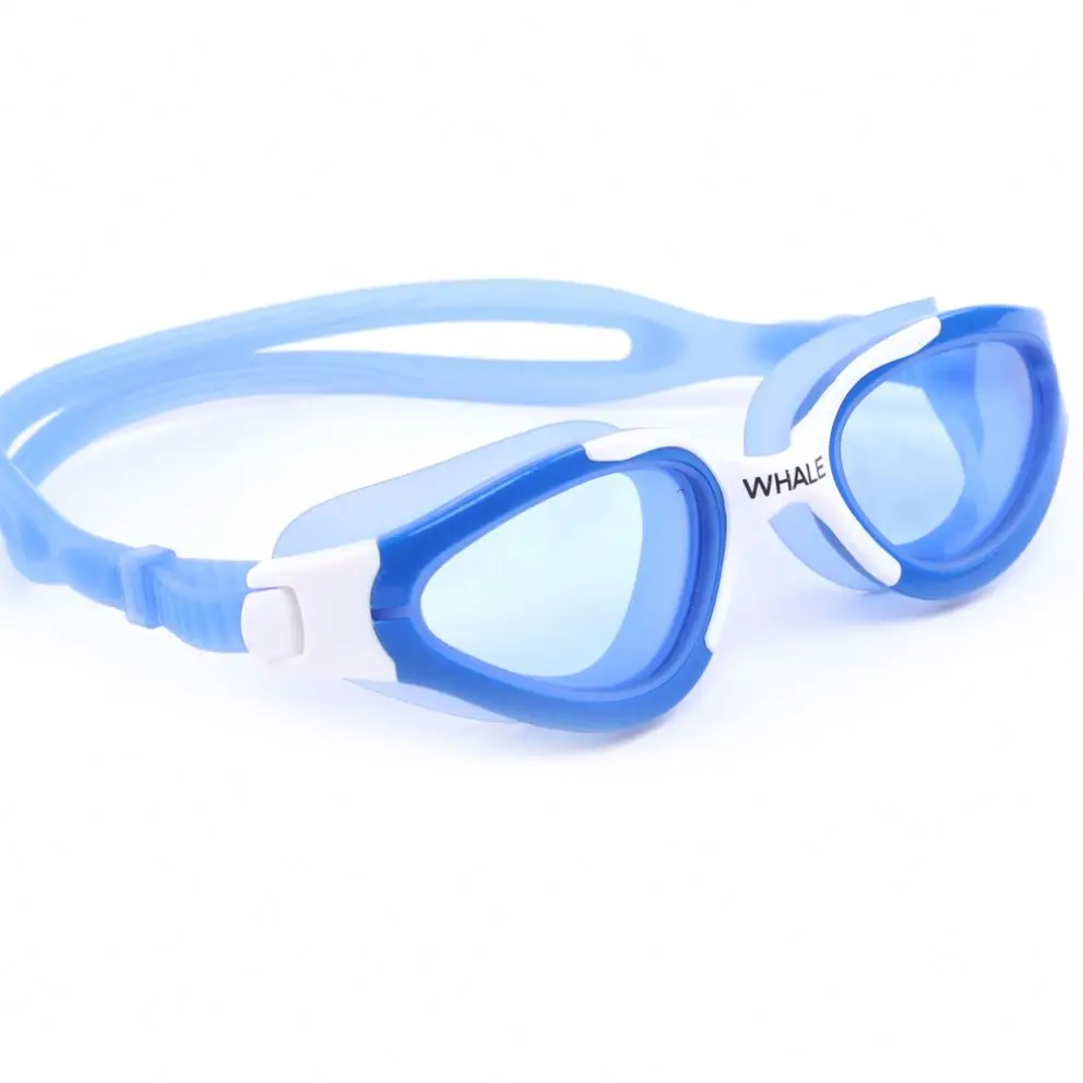 combo combi goggles Anti-fog ,Full UV protection and  & cap set swimming caps and glasses for kids with swim cap