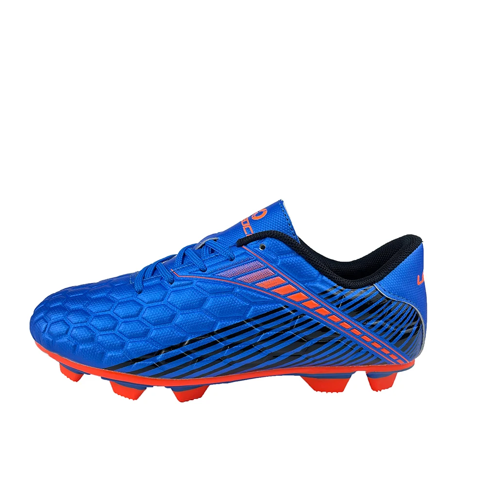 hot sale 28-35 size wholesale kids football shoes kids shoes artificial leather material