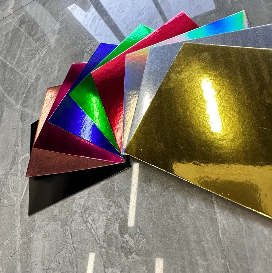 12x12 дюймов A4 50*70 см металлическая картонная бумага без покрытия с одной стороны крафт-бумага для цифровой печати на винном принте