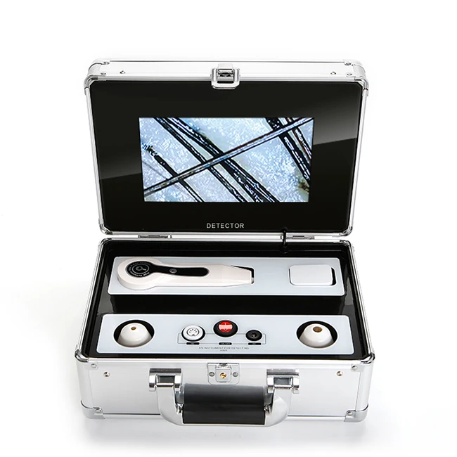 Box type hd imaging 9 inch screen hair scalp analysis skin scanner SA-S20 skin analyzer machine