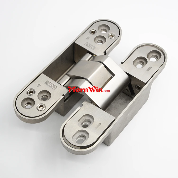 80 Kg 100 Kg 120 Kg 200 Kg 300 Kg stainless steel 180 Degree 3D Adjustable Hidden Invisible Hinges