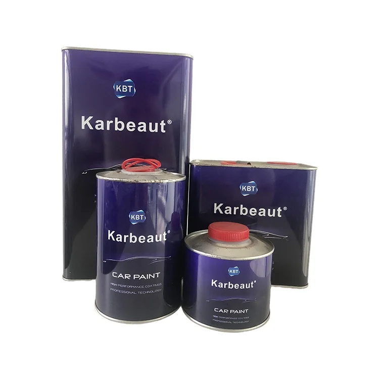 2K Paint Car B207 Transparent Blue With Good Quality For Repairing