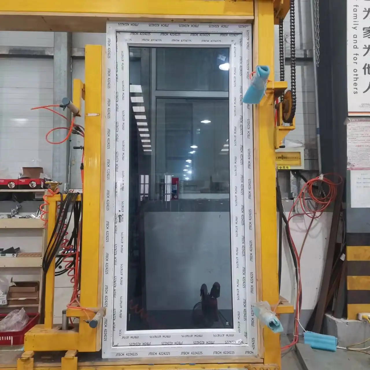 China supplier most popular Upvc casement patio doors