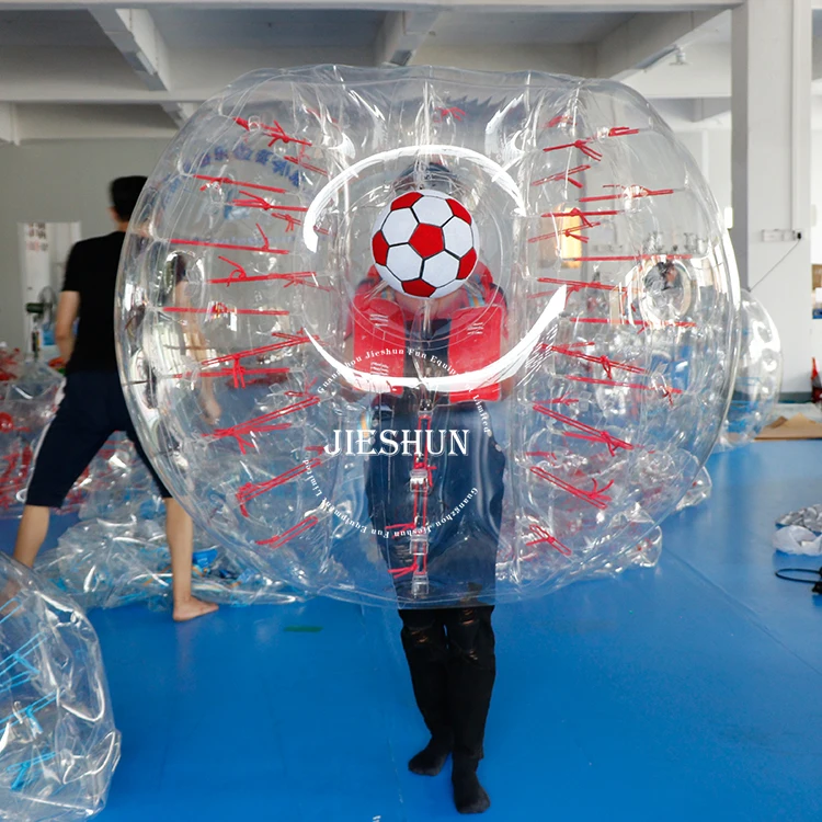 High Quality Bubble Soccer Balls TPU Bumper Inflatable Toy PVC / TPU Custom Logo Printed Bubble Zorb 1 Pc GZFE-BB-57EN71/CE
