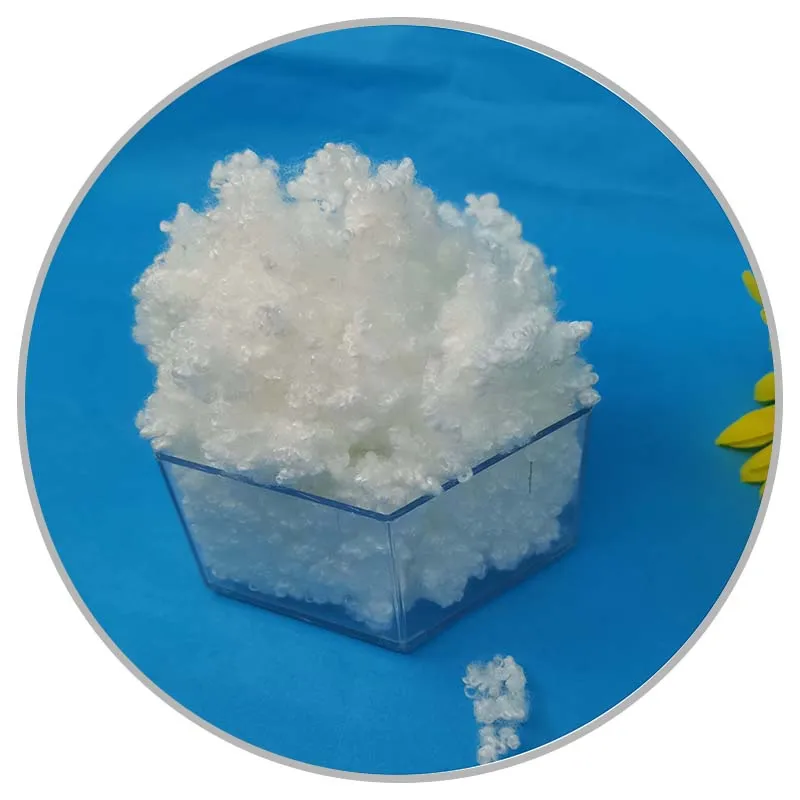 Полые конъюгированные Силиконизированные и несиликонизированные полиэфирные волокна для наполнения