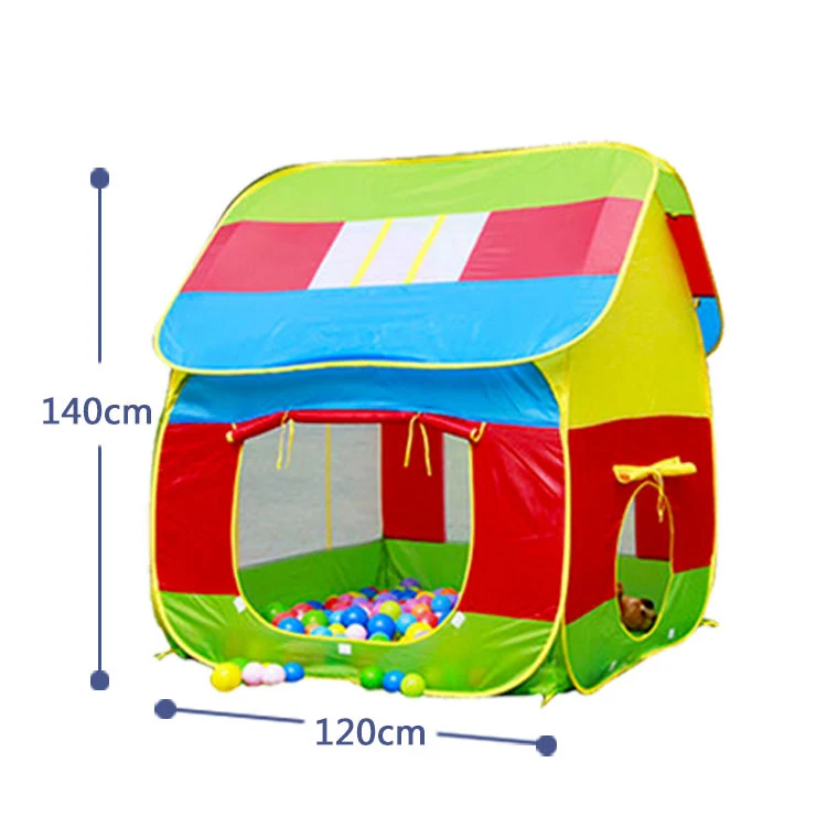 
Play Tent House Eco-friendly Indoor Outdoor Big Pop up Kids Toy Play House 