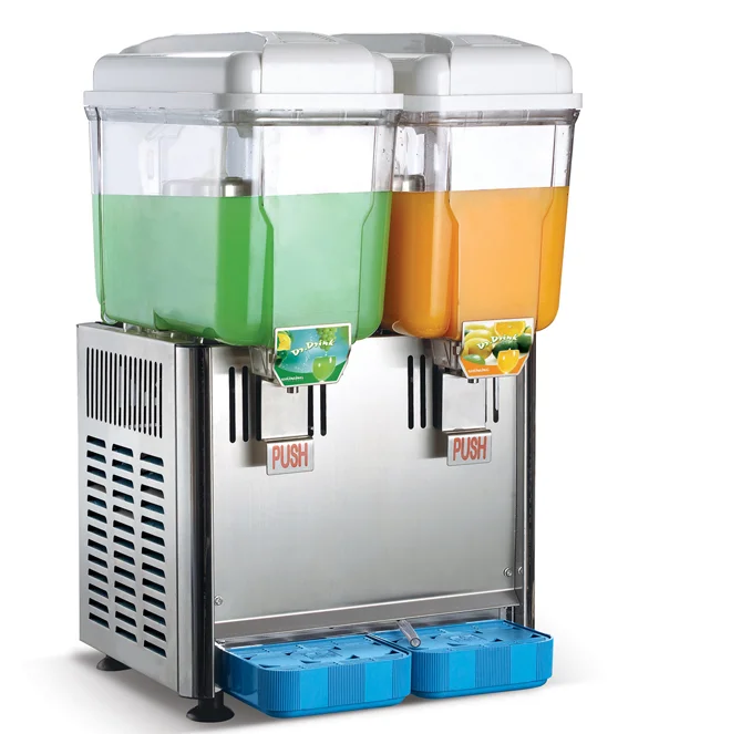 LSJ-18x2 Commercial18L 2Tanks Portable Carbonated beverage juicer dispenser