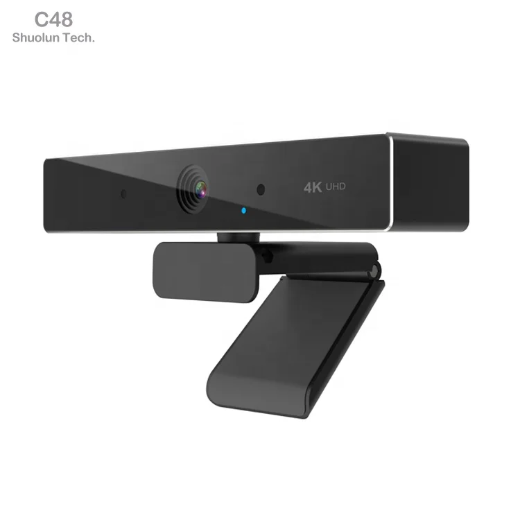 Веб-камера Shuolun C48 4K для ПК широкоугольная веб-камера с автофокусом на 120 градусов USB Google встреча