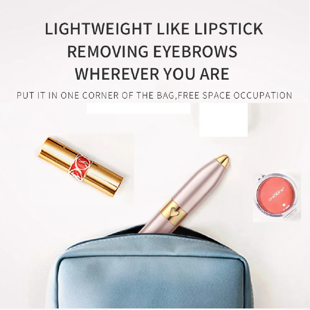 
New makeup sets professional eyebrow kit American design USB electric eyebrow razor trimmer 