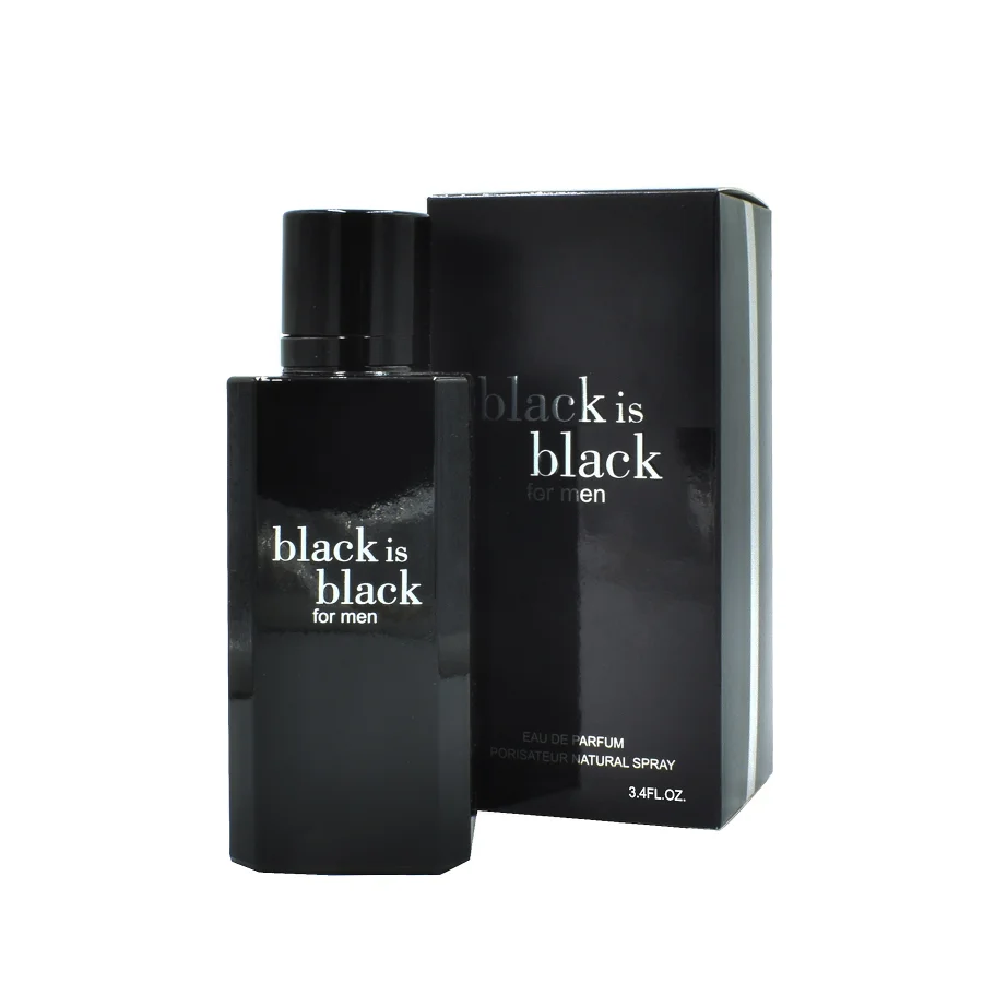 Дубайский поставщик парфюмерии классический черный бренд мужские духи высокого качества Подарочная коробка на заказ деревянные цветы стойкие ароматы 100