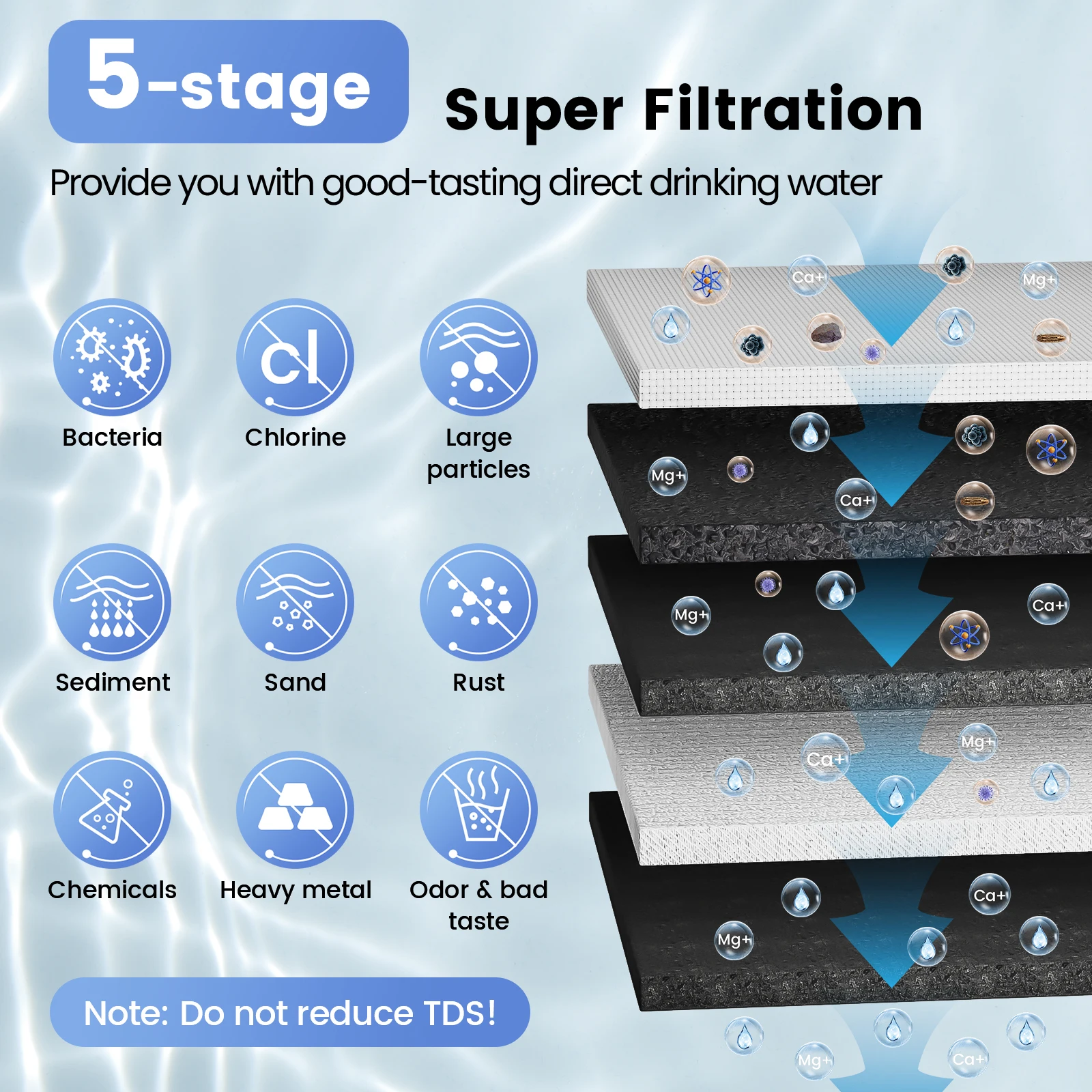 water filter system house Ultra-filtration water purifier water purifying filter uf system