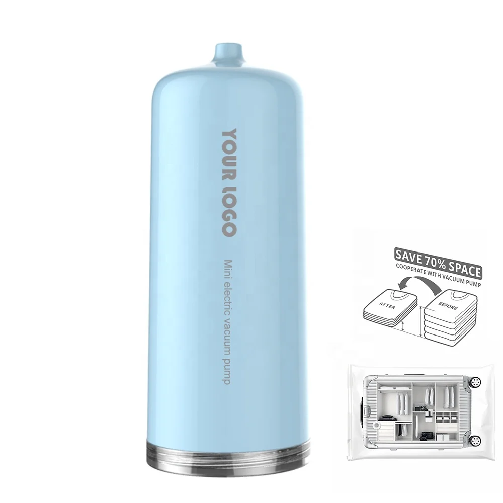 VNOST V8 multifunction portable vacuum sealer machine with vacuum storage bags for travel luggage compress space save