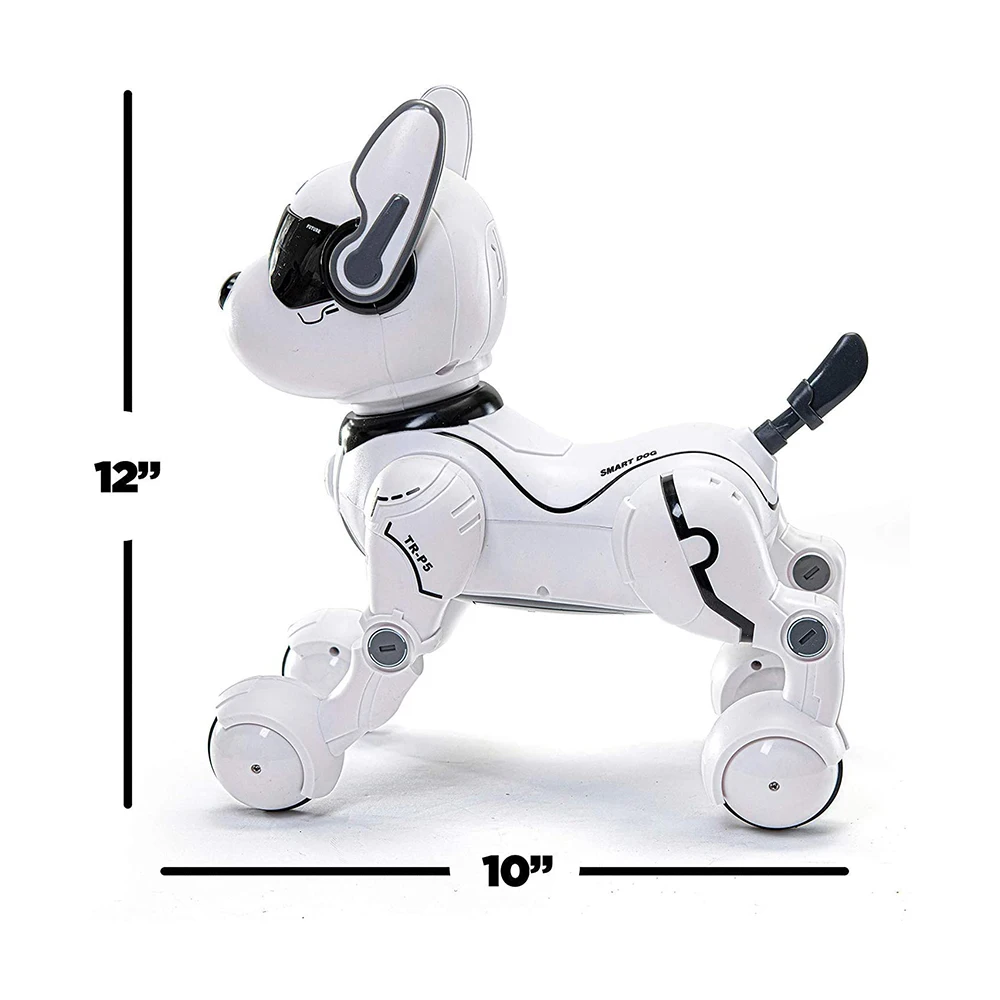 RC Voice Remote Control Dog Toy Electronic Pets Dancing Programmable Smart Robot Dog Gift Toy for Kids