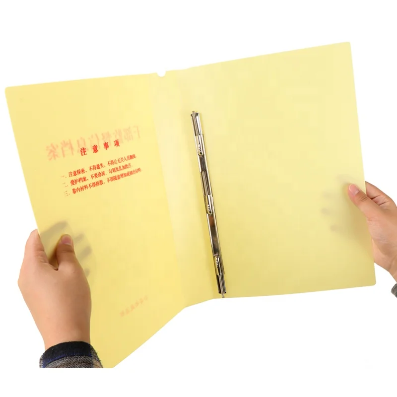 Government Customized Office Work A4 Size Plastic PP File Document Box