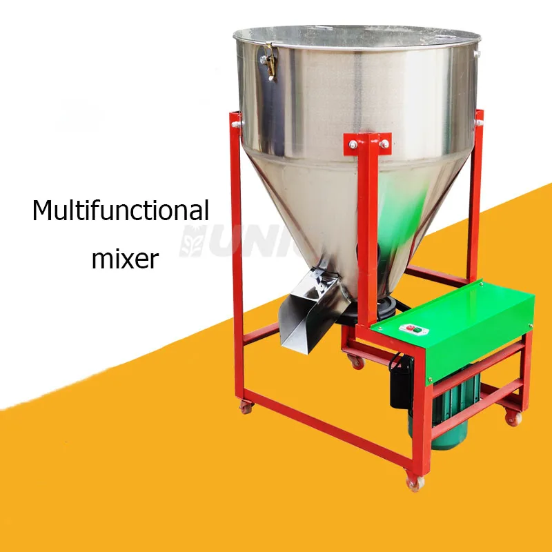 Small Poultry Horizontal Vertical Pellet Production Line Brand New Pig Made Feed Grinder And Crushing Mixer Machinery
