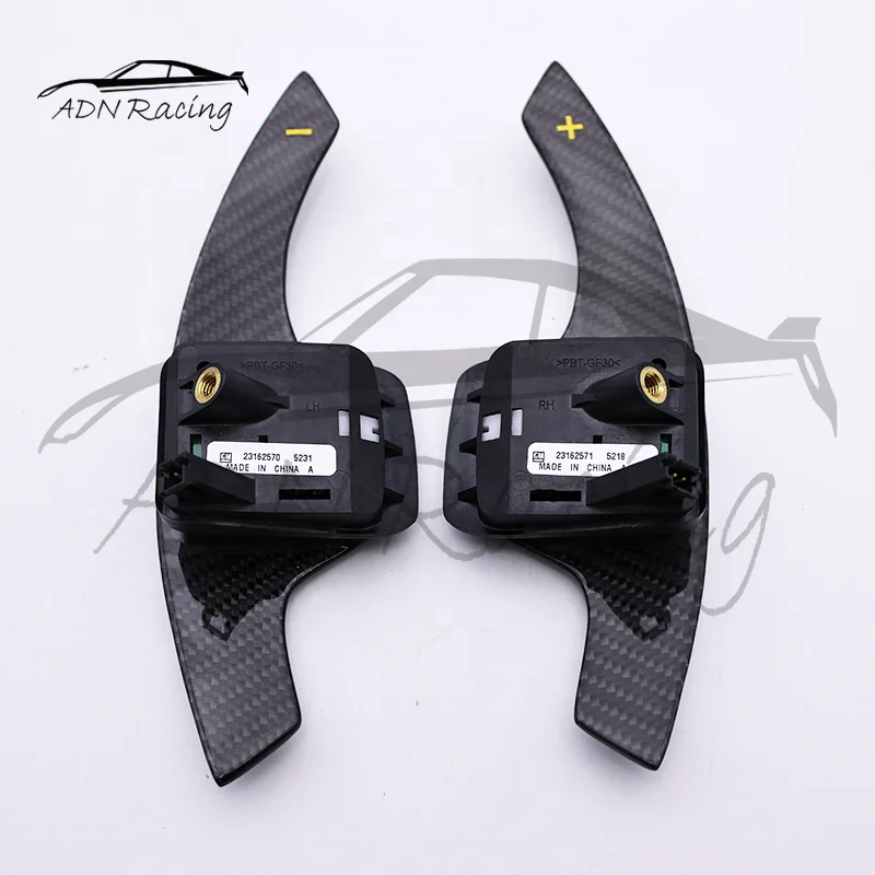 Carbon Fiber Shift Paddles For AUDI A3 A4 A5 B9 A6 A7 C8 B8.5 B9.5