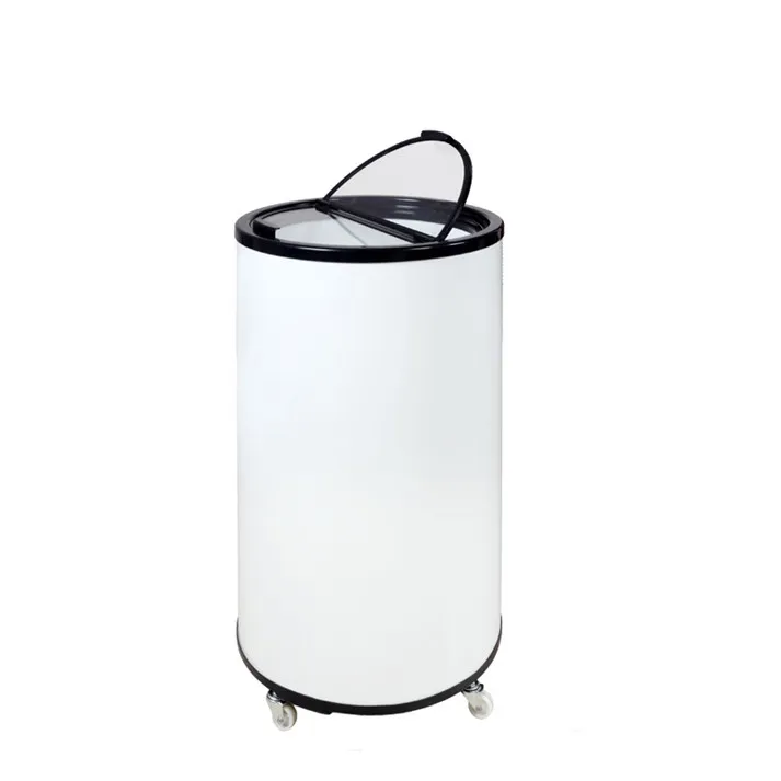 65L mini fridge redbull glass door can shape freezer mini display fridge for sale made in China hotel mini fridge