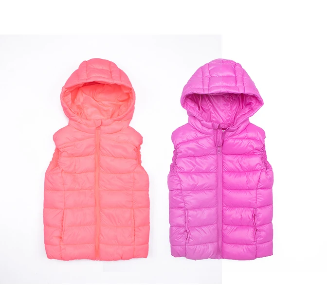 
Hot Sale Winter Fashion Girl Fashion Vest Cotton Sleeveless Baby Girls Vest 