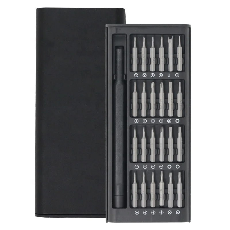 Quality Wholesale 25 In 1 Mini Screwdriver Repair Cellphone Computer Precision Magnetic Mini Screwdriver Set