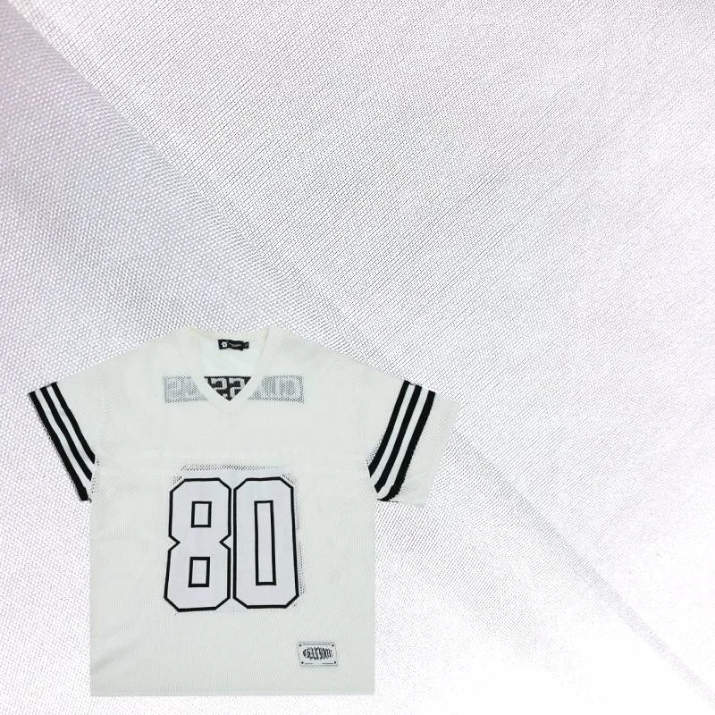 Good quality 100% polyester fabric for sports swear factory supply with digital printing fast dry features large orders