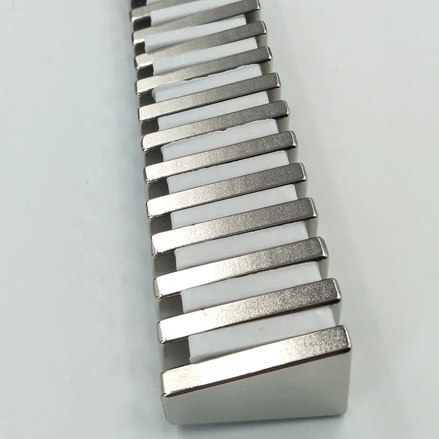 Высокоточный настраиваемый постоянный трапециевидный магнит в форме лестницы неодимовый магнит