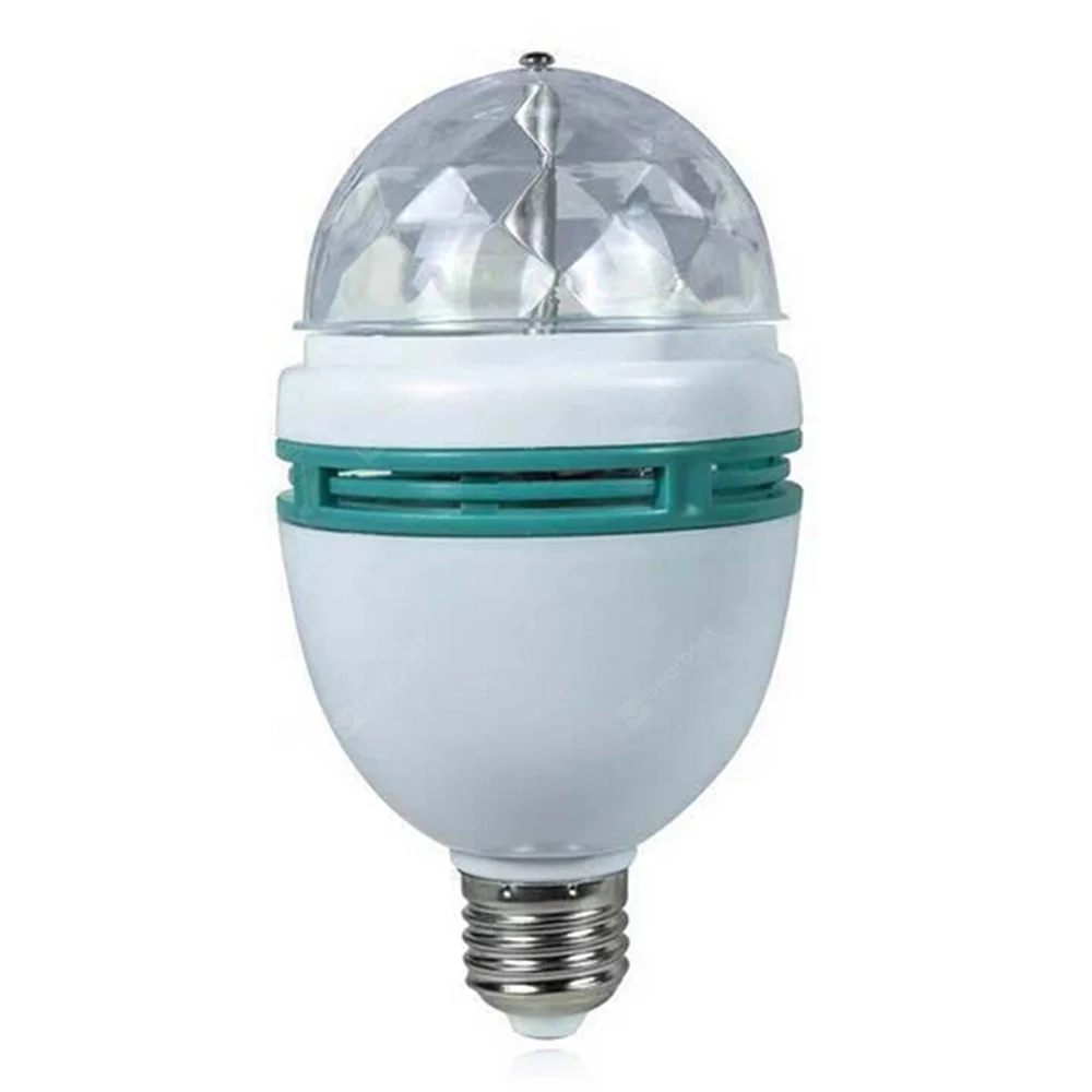 LED Rotating Bulb Home KTV Flash Stage Lighting Room Bungee Light Flashing Light Magic Ball