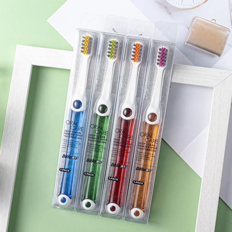 2021 ODM/OEM 6580 toothbrush Recycle Material Teeth Whitening Toothbrush