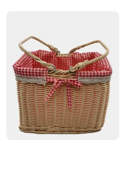 plastic picnic basket with lid
