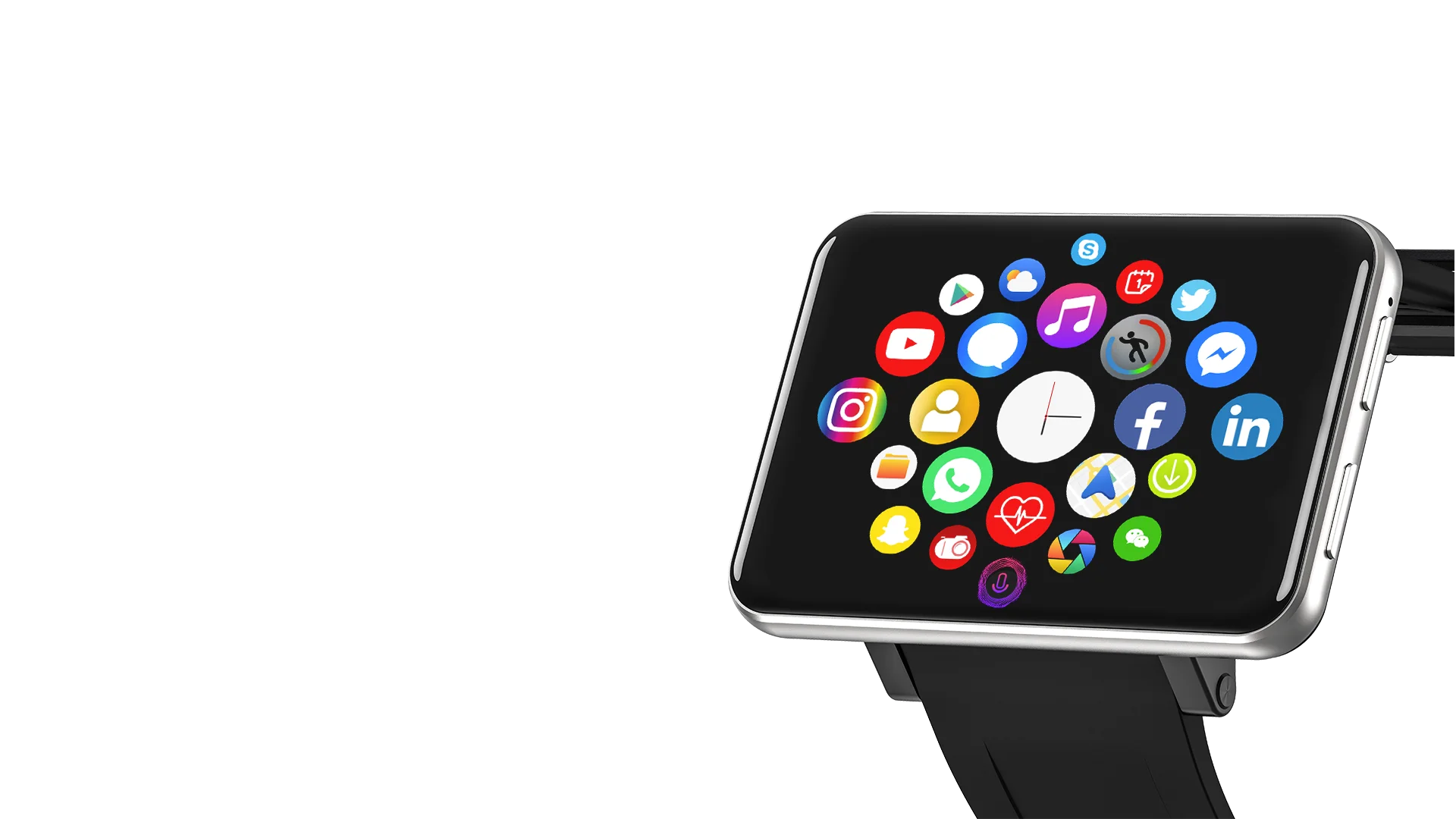 Hot selling smart watch 2022 DM100 square 4g Android smartwatch with SIM card Camera OLED screen waterproof smart watch