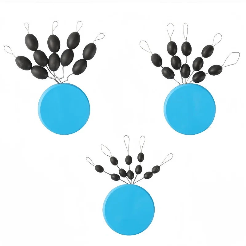 2024 European Carp Fishing Accessories 4mm/6mm/8mm oval Tungsten Space Beans Carp Fishing Stock Fishing Set